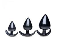 Master Series Conjunto de plug anal de 3 piezas Triple Spade
