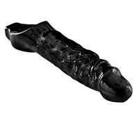 MASTER SERIES Dildo mamba, color negro