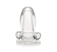 Master Series Gape Glory Claro Hollow Plug Anal - 1 unidad