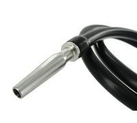 Master Series Inserpent Penis Plug con Manguera - 64 gr