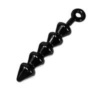 XR Brands Master Series - Anal Links Cadena Anal - Negro