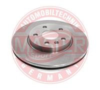 MASTER-SPORT GERMANY 2x Disco de Freno Delant. Ventilado Apto para Opel Astra J