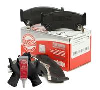 MASTER-SPORT Juego de pastillas de freno Delantero con avisador acústico de desgaste 13046059882N-SET-MS Juego de pastillas de freno Compatible con NISSAN ALMERA I Hatchback N15 ALMERA I N15