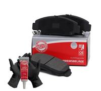 MASTER-SPORT Juego de pastillas de freno Delantero con sensor de desgaste incorporado con avisador acústico de desgaste 13046132682N-SET-MS Juego de pastillas de freno Compatible con HONDA, ACURA