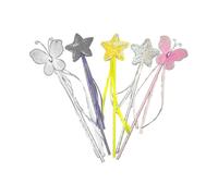 Master Wand Set Girl Magic Toy Wand Dress Up Halloween Costume Magic Show Cosplay Birthday Party Baby Shower Butterfly And Star Wand