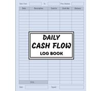 Master Your Money | Daily Cash Flow Log Book for Financial Control & Success: Track Every Dollar, Build Habits & Grow Your Business