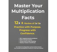 Master Your Multiplication Facts - 12’s & Complete Review