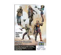 Masterbox 1:35 - Zombieland, Kit No. 2, Zombies