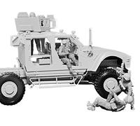 Masterbox Figura de Hombre a Escala 1:35, ejército Moderno de Estados Unidos, Oriente Medio, Actual, 23 x 10 x 51 mm