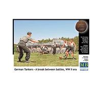 MasterBox MB35149-1/35 tripulación del Tanque alemán, el fútbol en el recreo, Figurensatz