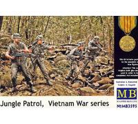 Masterbox Moderno Infantería Jungle Patrol Vietnam 4 Figuras 1 :3 5