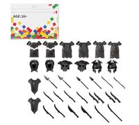 MasterBrickPlay Military Weapons Set, Medieval Ancient Ancient Rome Greek Egypt Weapon Package Accessory Kit Knight Weapons Toy Set (36 unidades)