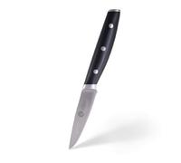 MasterChef Cuchillo Cocina Profesional, Tomatero en Acero Inox | con Alto Contenido en Carbono con Cabezales y Asas de Triple Remache, Espiga Llena, Hoja Longitud 9cm