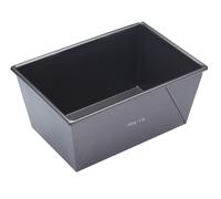 MasterClass 4lb Loaf Tin with PTFE, PFOA and BPA Free Non Stick, Robust 1mm Carbon Steel, 24 x 16 x 12cm Large Bread Pan Pan