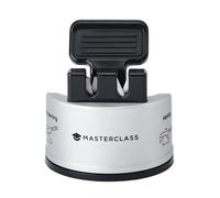 MasterClass Afilador de cuchillos Smart Sharp, 2 fresas para acero inoxidable y cerámica, Plata