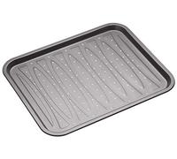 MasterClass Bandeja Crisper con antiadherente PTFE, PFOA y BPA Free, robusto acero al carbono de 1 mm, 39 x 31,5 cm