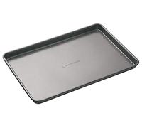 MasterClass Bandeja de Horno, Acero al carbono, Bandeja de horno Antiadherente para Hornear y Asar 39x27x2cm, Gris