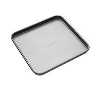 MasterClass Bandeja de horno cuadrada antiadherente sin PTFE, PFOA ni BPA, robusta de acero al carbono de 1 mm de grosor