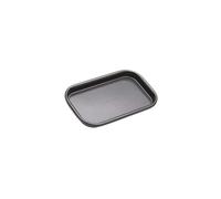 MasterClass Bandeja para hornear de una sola porción con revestimiento antiadherente sin PTFE, PFOA ni BPA, acero al carbono robusto de 1 mm de grosor, 16,5 x 10 cm, gris