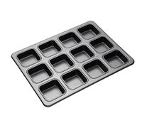Masterclass brownie tin with dividers with ptfe, pfoa and bpa free non
