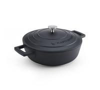 Masterclass cacerola con tapa 2,5 l/24 cm, aluminio fundido ligero, ap
