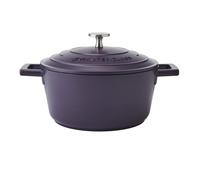Masterclass cacerola de aluminio fundido, color morado, 20 cm, 2,5 l,