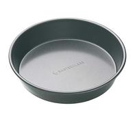 MASTERCLASS Clase Magistral Molde Antiadherente Redondo y Hondo para Pasteles, Acero, Negro, 23 cm