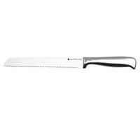 MasterClass Cuchillo de pan, Acero inoxidable de lujo, Cuchillo de pan serrado duradero 20cm (8"), Pack expositor colgante, Plata