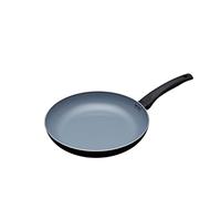 MasterClass Eco Induction Sartén con antiadherente cerámico libre de químicos, Aluminio / Hierro, Negro / Azul, 28 cm
