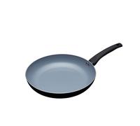 MasterClass Eco Induction Sartén con antiadherente PTFE, PFOA y BPA Free, grande, aluminio / hierro, negro / azul, 30 cm