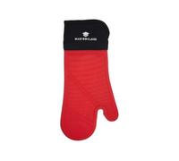 MasterClass Guante para horno individual, guante de silicona para horno con funda de algodón, resistente, máxima protección contra el calor, antimanchas y lavable a máquina