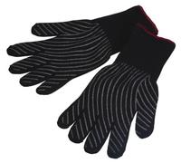 MasterClass Guantes profesionales de seguridad resistentes al calor para horno - Negros