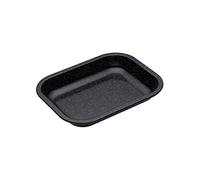 MasterClass KitchenCraft Bandeja para el Horno de Acero de 1mm con Esmalte Vítreo Resistente 27 x 21 x 4 cm