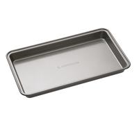 MasterClass Lata para Brownie con PTFE, PFOA y BPA Libre Antiadherente, Robusto Acero al Carbono de 1mm de Espesor, 34 x 20cm Bandeja Rectangular para Hornear