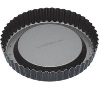 MasterClass Lata para Flan Esponjoso con antiadherente sin PTFE, PFOA ni BPA, robusto acero al carbono de 1 mm de grosor, 20 cm, gris