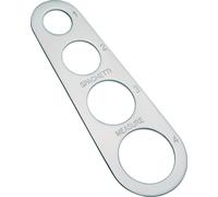 Masterclass medidor de espaguetis de acero inoxidable, 16 cm