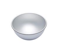 MasterClass Molde Hemisferio 20 cm, Molde de Aluminio Anodizado Plata, Ligero, Resistente, Para Hornear Tartas de Media Esfera, 8 Pulgadas