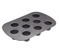 Masterclass moldes canele 9 agujeros con ptfe, pfoa y bpa libre de sti