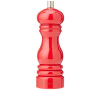 MasterClass Molinillo de Pimienta o Sal con Tapa Intercambiable, Plástico, Rojo, 17 cm