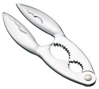 MasterClass Pinzas de acero inoxidable para cangrejo/bogavante, 17 cm (6,5 pulgadas), plata