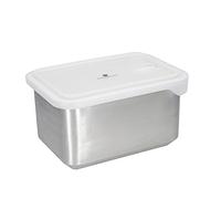 MasterClass Recipiente Todo en Uno de Acero Inoxidable con Tapa, Apto para Horno, Congelador y Microondas - 2,7 L