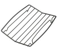 MasterClass - Rejilla de Horno Antiadherente en Forma de V, Acero de Carbono, Color Plata, 26 x 20 cm