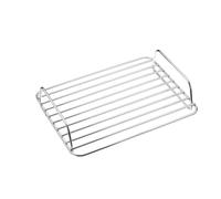 MasterClass Rejilla para asar grande, acero inoxidable, 32 x 23,5 x 8 cm