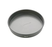 MasterClass Sandwichera, 23cm con PTFE, PFOA y BPA libre de antiadherente, robusto de 1 mm de espesor de acero al carbono, molde redondo, con base suelta, 9 pulgadas, negro