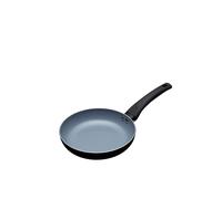MasterClass Sartén de Inducción Eco con Química Cerámica más Saludable y Antiadherente sin PTFE, PFOA y BPA, Pequeña, Aluminio / Hierro, Negro / Azul, 20 cm