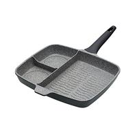 MasterClass Sartén todo en uno de aluminio fundido antiadherente apta para inducción, 32 cm (12,5")