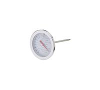 MasterClass Sonda termómetro para carne, termómetro para alimentos, rango de 150°F a 190°F, plateado