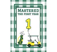 Mastered the First Year Birthday Guestbook: Keepsake Memory Book for Guests & Photos | Custom 7x10 Hardcover | Fun & Milestone Celebration