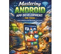 Mastering Android App Development for Teens: Learn to Build Fun, Real-World Apps From Scratch (Complete and Essential Programming Guide for Teens and Beginners)