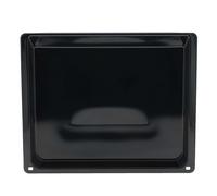 Masterpart Bandeja esmaltada para horno, 465 x 375 x 39 mm, color negro, para cocinas y hornos Bosch HBG 11029049